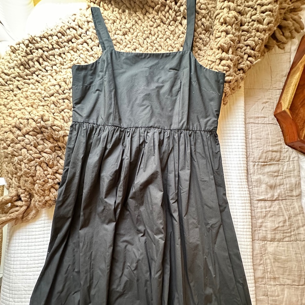 A New Day Sleeveless Sundress, Size L, Black